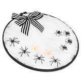 Halloween Embroidery DIY Decorative Cross Stitch Crafts Kit for Home Festival DecorationWith Bowknot