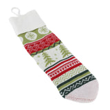Christmas Decorations Children Sock Ornament Gift Bag Home Decoration for FestivalWhite Rope In Australia - Darrahopens