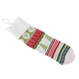 Christmas Decorations Children Sock Ornament Gift Bag Home Decoration for FestivalWhite Rope