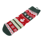 Christmas Decorations Children Sock Ornament Gift Bag Home Decoration for FestivalGreen Rope In Australia - Darrahopens