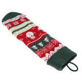 Christmas Decorations Children Sock Ornament Gift Bag Home Decoration for FestivalGreen Rope