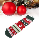 Christmas Decorations Children Sock Ornament Gift Bag Home Decoration for FestivalGreen Rope