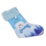 Cute Hanging Christmas Sock Luminous Candies Bag Gift Stocking with Hook for FestivalSnowman Type In Australia - Darrahopens