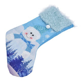 Cute Hanging Christmas Sock Luminous Candies Bag Gift Stocking with Hook for FestivalSnowman Type In Australia - Darrahopens