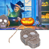 Halloween DIY Pumpkin Skull Lantern Decoration Festival LED Pumpkin Horror DecorationsSkull