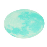 Cyan Green Light Moon Design Fluorescent Wall Sticker Self Adhesive Decorative Sticker Decal In Australia - Darrahopens