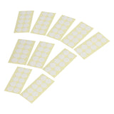 10Pcs Candle Wick Stickers Double Sided Heat Resistant Durable Convenient Candle Making Stickers