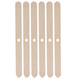 50Pcs Candle Wick Holder Birch Easy Use Reusable Wooden Wax Core Holder for Making Candles114x10mm Single Hole In Australia - Darrahopens