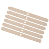 50Pcs Candle Wick Holder Birch Easy Use Reusable Wooden Wax Core Holder for Making Candles114x10mm Single Hole In Australia - Darrahopens