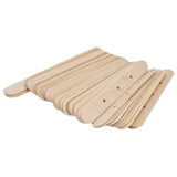 50Pcs Candle Wick Holder Birch Easy Use Reusable Wooden Wax Core Holder for Making Candles150x20mm 3 Hole In Australia - Darrahopens