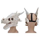 Latex Simulation Dinosaur Skull Mask Head Cover Halloween Costume Party Cosplay Props Decoration In Australia - Darrahopens