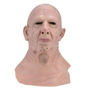 Realistic Bald Head Man Mask Latex Human Face Mask Funny Scary Halloween Costume Cosplay Props In Australia - Darrahopens