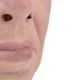 Realistic Bald Head Man Mask Latex Human Face Mask Funny Scary Halloween Costume Cosplay Props