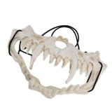 Skull Mask Latex Tiger Tooth Type Durable Waterproof Adjustable Scary Mask for Party Festival Theater In Australia - Darrahopens