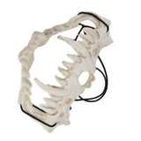 Skull Mask Latex Tiger Tooth Type Durable Waterproof Adjustable Scary Mask for Party Festival Theater In Australia - Darrahopens