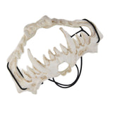 Skull Mask Latex Tiger Tooth Type Durable Waterproof Adjustable Scary Mask for Party Festival Theater In Australia - Darrahopens