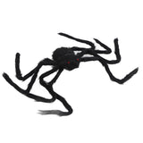Spiders Halloween Decor Terrible Reusable Black Giant Spider Halloween Decoration for Indoor Outdoor90cm In Australia - Darrahopens