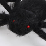 Spiders Halloween Decor Terrible Reusable Black Giant Spider Halloween Decoration for Indoor Outdoor90cm