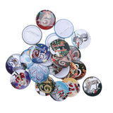 Lucky Number Button Pin Unique Pattern Button Pin Cartoon Advent Calendar Brooch24PCS Landscape Cartoon In Australia - Darrahopens