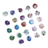 Lucky Number Button Pin Unique Pattern Button Pin Cartoon Advent Calendar Brooch24PCS Paint Graffiti In Australia - Darrahopens
