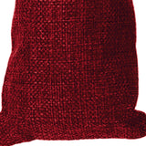 24PCS Drawstring Christmas Bag Lucky Number Gift Bag Christmas Sack Christmas Advent Calendar PouchWine Red