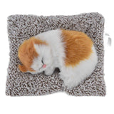 Simulation Cat Soft Plush Kitten Children Gift Activated Carbon Car Table Ornament Decoration In Australia - Darrahopens