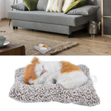 Simulation Cat Soft Plush Kitten Children Gift Activated Carbon Car Table Ornament Decoration