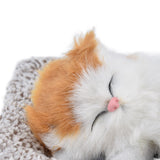 Simulation Cat Soft Plush Kitten Children Gift Activated Carbon Car Table Ornament Decoration