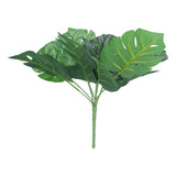 Artificial Monstera DIY Fake Monstera Leaf Artificial Plant for Garden Outdoor Wall Decoration