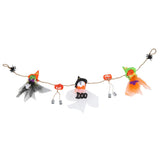 Pumpkin Witch Design Hanging Doll Halloween Pendant Ornament for Costume Party Bar DecorWith Jingle Bell In Australia - Darrahopens