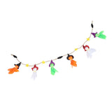 Pumpkin Witch Design Hanging Doll Halloween Pendant Ornament for Costume Party Bar DecorWithout Jingle Bell