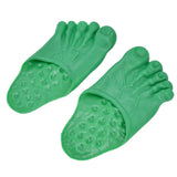 1 Pair Large Foot Slippers Shoes Cover Halloween Cosplay Costume Props Party AccessoriesGreen In Australia - Darrahopens