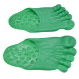 1 Pair Large Foot Slippers Shoes Cover Halloween Cosplay Costume Props Party AccessoriesGreen In Australia - Darrahopens