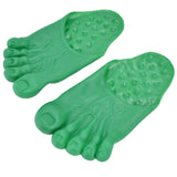 1 Pair Large Foot Slippers Shoes Cover Halloween Cosplay Costume Props Party AccessoriesGreen In Australia - Darrahopens