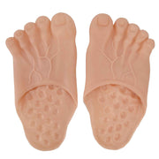 1 Pair Large Foot Slippers Shoes Cover Halloween Cosplay Costume Props Party AccessoriesYellowish Pink In Australia - Darrahopens