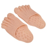 1 Pair Large Foot Slippers Shoes Cover Halloween Cosplay Costume Props Party AccessoriesYellowish Pink