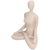Yoga Pose Statue Nordic Sandstone Resin Yoga Pose Figurines Collectible Decoration Gifts for Home Office DecorBL560 In Australia - Darrahopens