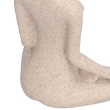 Yoga Pose Statue Nordic Sandstone Resin Yoga Pose Figurines Collectible Decoration Gifts for Home Office DecorBL560