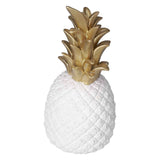 Resin Artificial Pineapple Decoration Household Decorative Pineapple Nordic Home Desk Decor DecorationWhite Gold, Medium