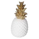 Resin Artificial Pineapple Decoration Household Decorative Pineapple Nordic Home Desk Decor DecorationWhite Gold, Medium In Australia - Darrahopens