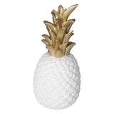 Resin Artificial Pineapple Decoration Household Decorative Pineapple Nordic Home Desk Decor DecorationWhite Gold, Medium In Australia - Darrahopens