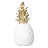Resin Artificial Pineapple Decoration Household Decorative Pineapple Nordic Home Desk Decor DecorationWhite Gold, Medium In Australia - Darrahopens