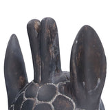 Wall Sculpture Innovative Decorative Durable Animal Head Wall Decor for Living Room Home OfficeJ825 Half Faced Deer Head
