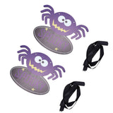 2 PCS Halloween Wooden Pendant Country Style Spider Party Pendant Scene Decoration In Australia - Darrahopens