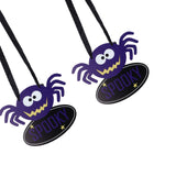 2 PCS Halloween Wooden Pendant Country Style Spider Party Pendant Scene Decoration In Australia - Darrahopens