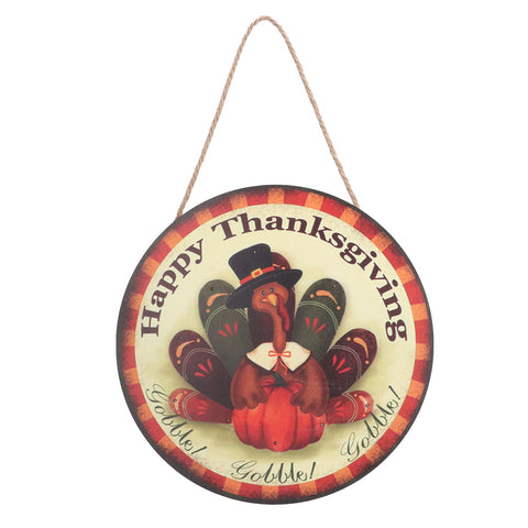 Thanksgiving Welcome Sign Waterproof No Assembly Odorless Nontoxic Light Effect Thanksgiving Hanging Decorations