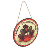 Thanksgiving Welcome Sign Waterproof No Assembly Odorless Nontoxic Light Effect Thanksgiving Hanging Decorations