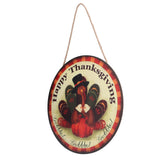 Thanksgiving Welcome Sign Waterproof No Assembly Odorless Nontoxic Light Effect Thanksgiving Hanging Decorations