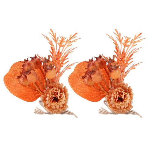 2Pcs Innovative Napkin Ring Decorative Simulation Flower Napkin Holder for Wedding BirthdayLeaves Flowers In Australia - Darrahopens