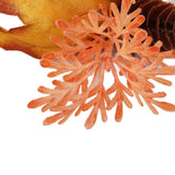 2Pcs Innovative Napkin Ring Decorative Simulation Flower Napkin Holder for Wedding BirthdayMaple Pine Cone